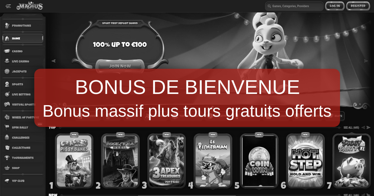Magius Casino France - Votre Destination de Jeu en Ligne